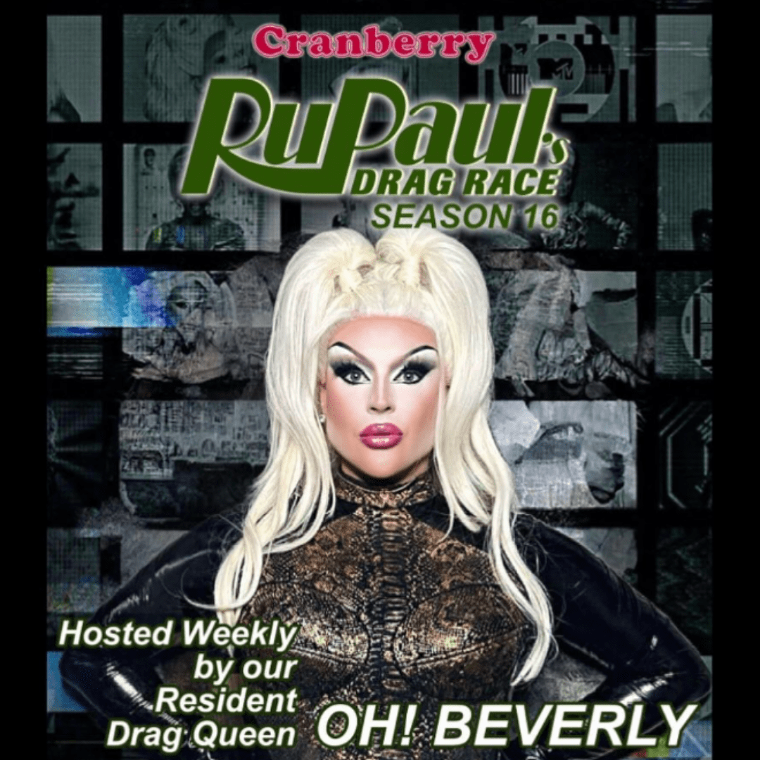 RuPaul Drag Race Viewing at the Cranberry Bar in Zurich.