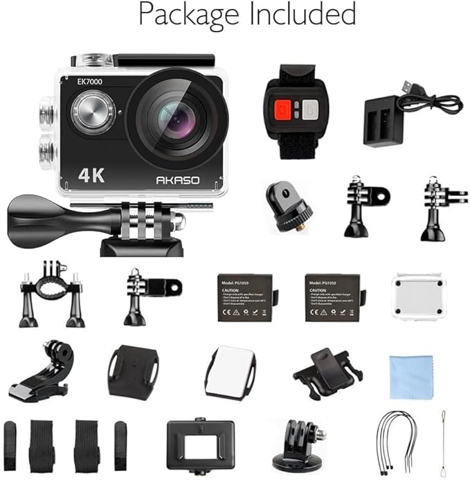 AKASO EK7000 4K Ultra HD sports camera