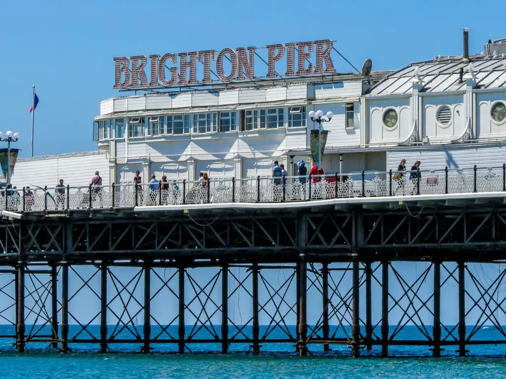 A picture of Brighton Pier.